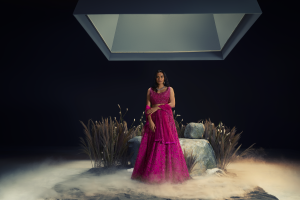 Mirroir Pink Lehenga Set