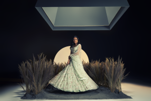 Mirroir Mint Green Lehenga Set